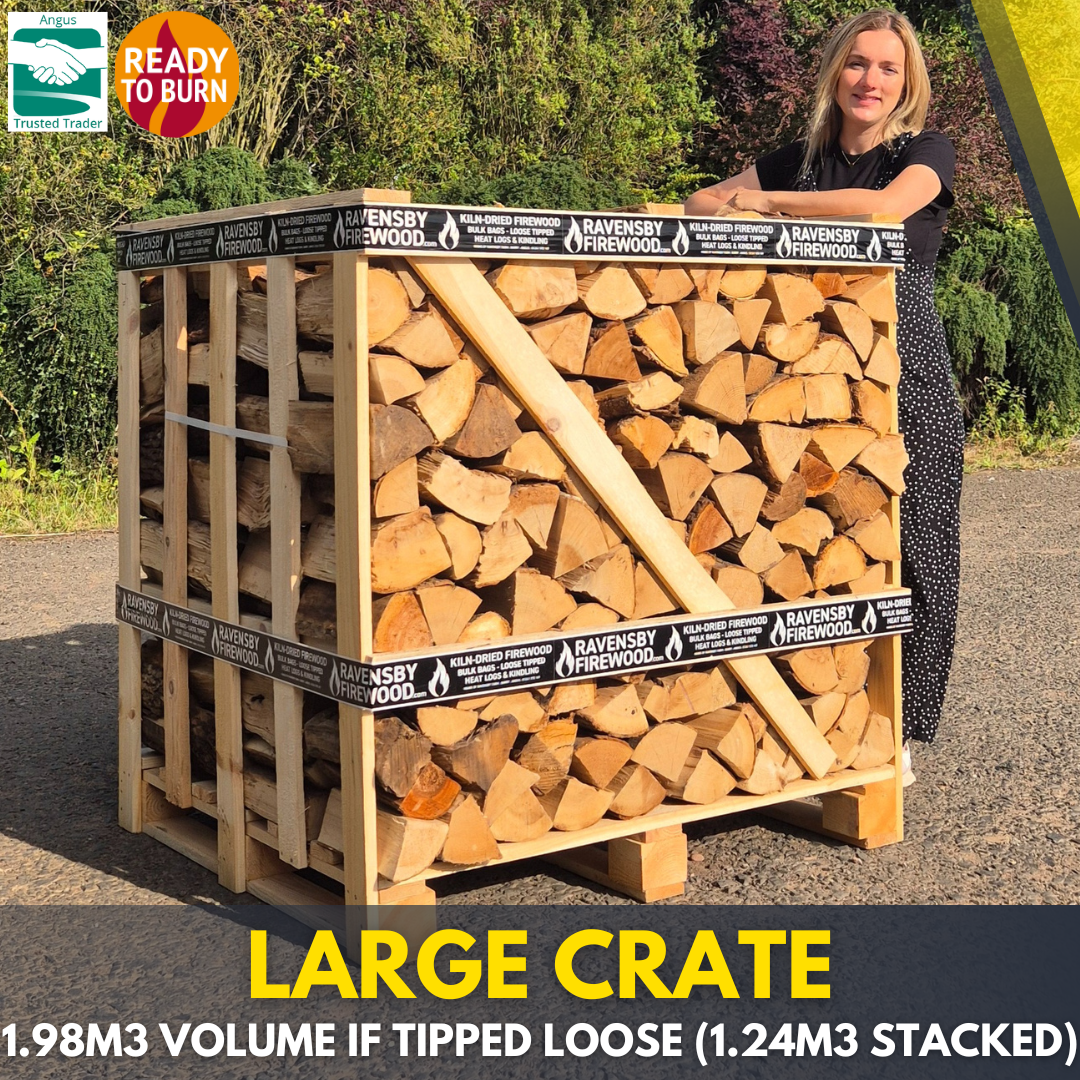 Kiln-Dried Birch Logs | Bulk Firewood | Free Mainland UK Delivery