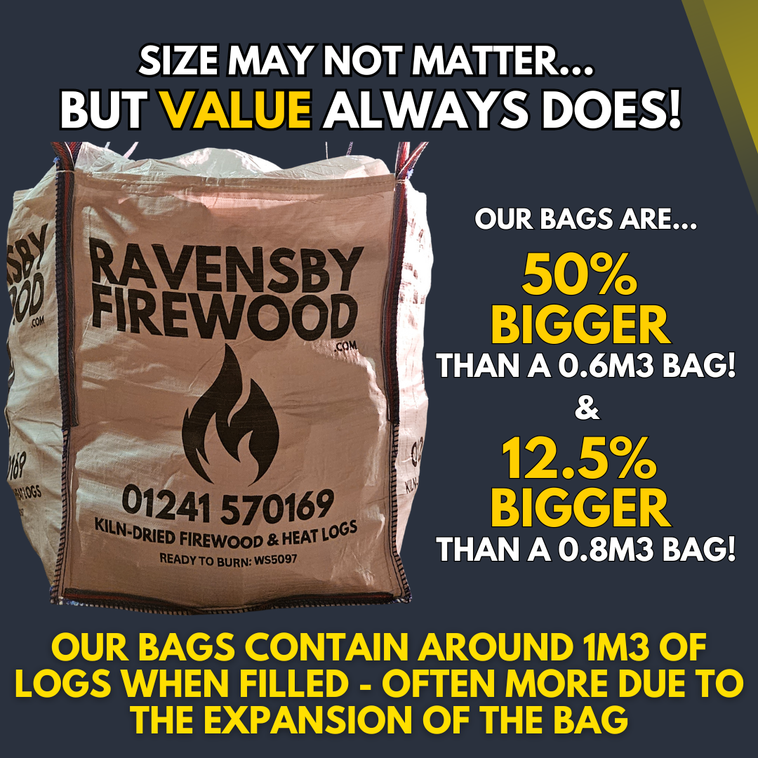 XL Firewood Bulk-Bags Delivered Across Dundee, Angus, Fife & Errol