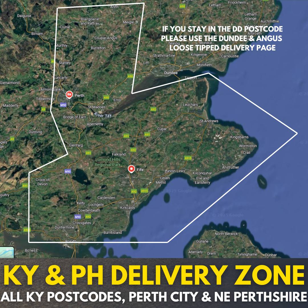 Loose Tipped Firewood - Trailer of Logs Delivered in Fife, Perth City & North East Perthshire