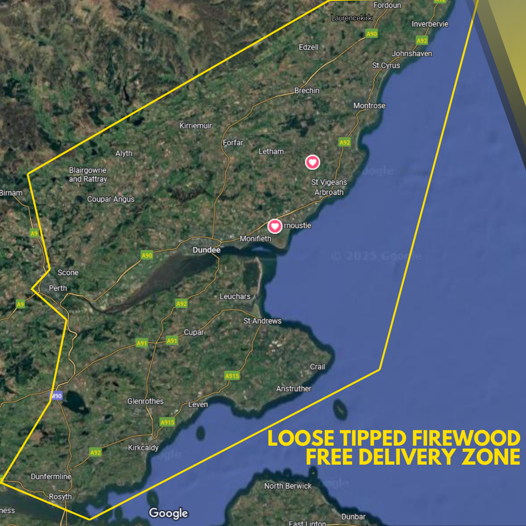 Loose Tipped Firewood - Trailer of Logs Delivered in Angus, Dundee, Perth & Fife