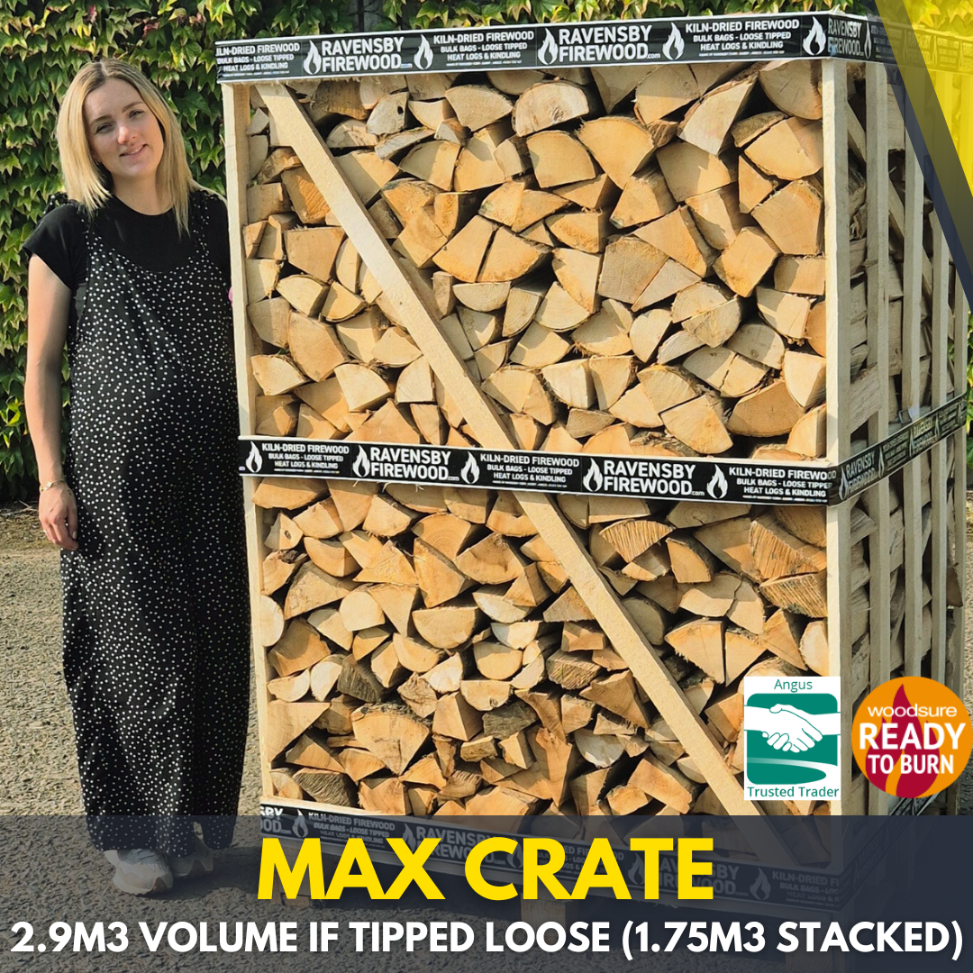 Kiln-Dried Birch Logs | Bulk Firewood | Free Mainland UK Delivery