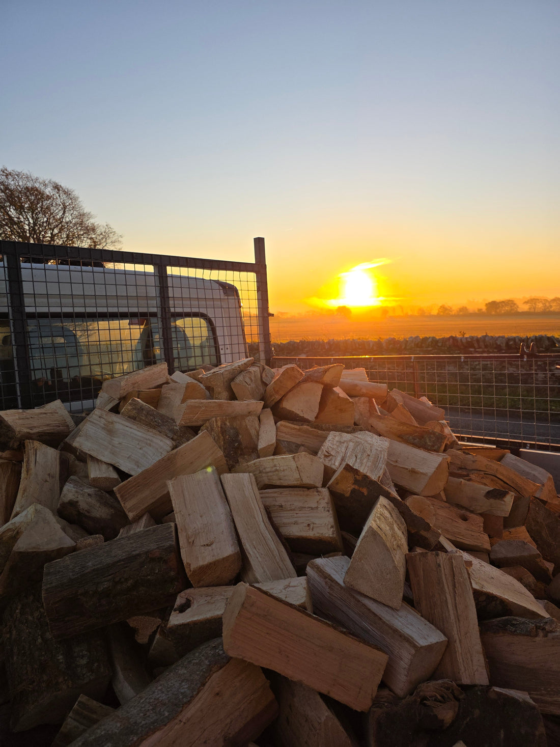 kiln dried log delivery to arbroath from ravensby firewood