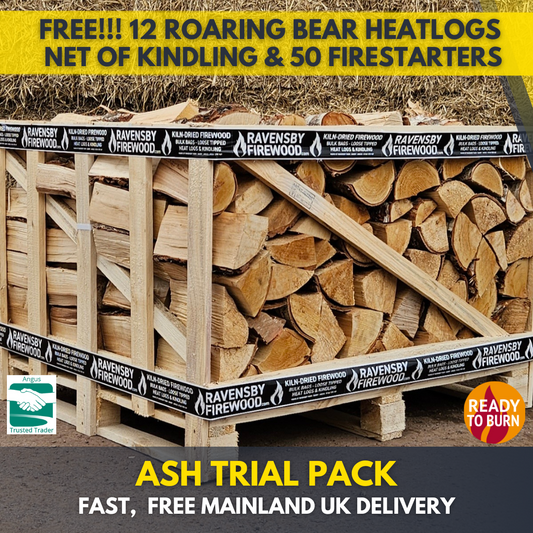 Kiln-Dried Ash Log Trial Pack | Free Mainland UK Delivery