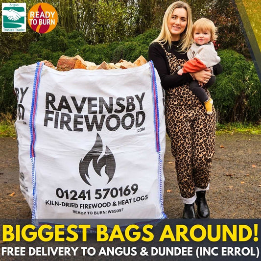 XL Firewood Bulk-Bags Delivered Across Dundee, Angus & Errol