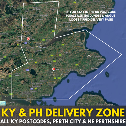 Loose Tipped Firewood - Trailer of Logs Delivered in Fife, Perth City & North East Perthshire