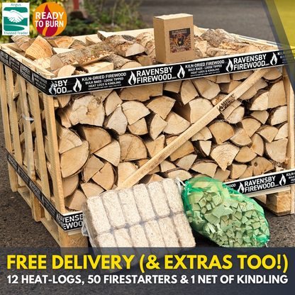 Kiln-Dried Ash Log Trial Pack | Free Mainland UK Delivery