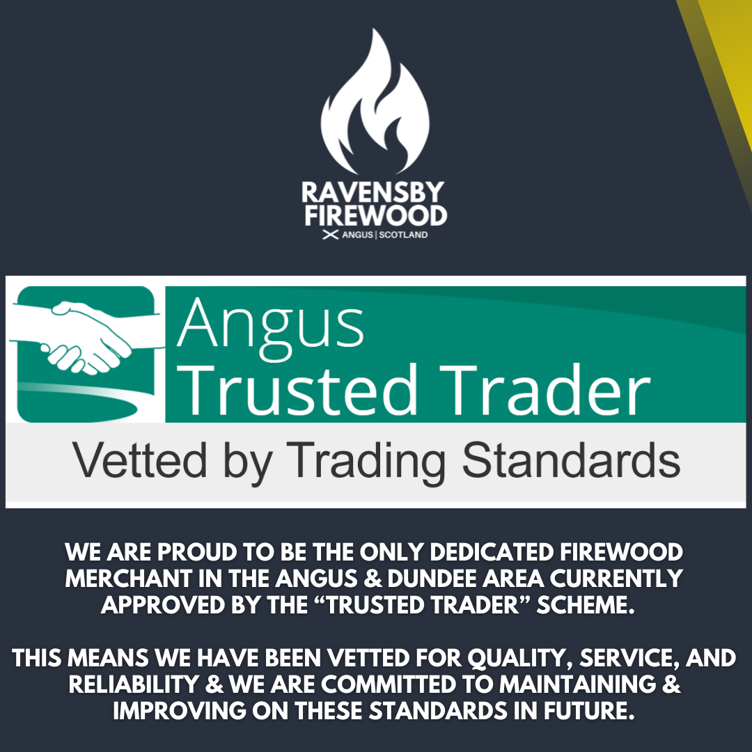 Trusted Trader Logo for Ravensby Firewood the only firewood supplier in Dundee and Angus approved by Trading Standards