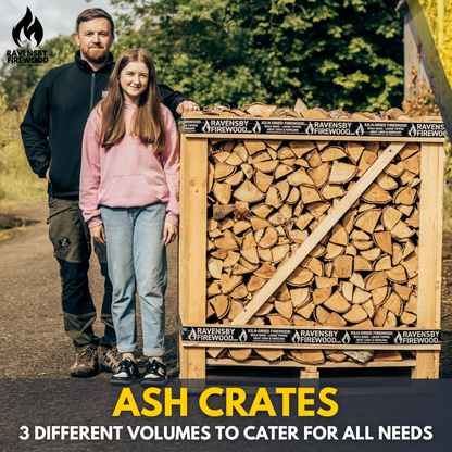 ASH FIREWOOD CRATES