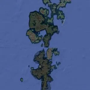 Map showing Ravensby Firewood Orkney & Shetland log delivery area