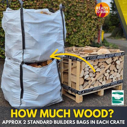 Kiln-Dried Ash or Birch Starter Pack | Free Mainland UK Delivery