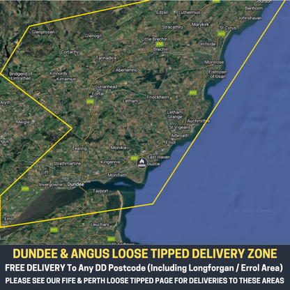 Loose Tipped Firewood - Trailer of Logs Delivered to Angus, Dundee & Errol