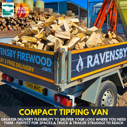Loose Tipped Firewood - Trailer of Logs Delivered in Fife, Perth City & North East Perthshire