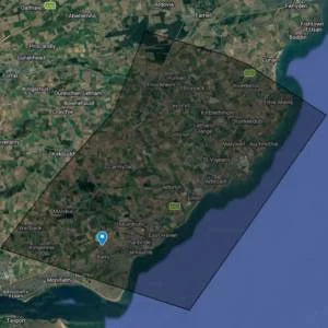 Ravensby Firewood delivery map of Arbroath and surrounding areas