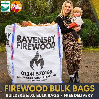 Kiln-Dried Firewood Bulk Bags Delivered Across Fife